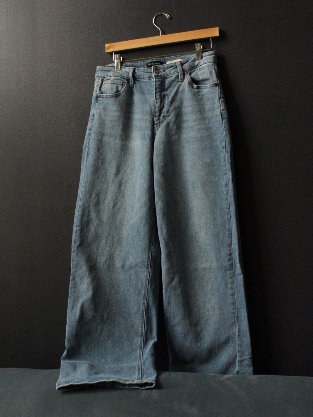 BCBGeneration Light Blue Baggy Wide-Leg Jeans